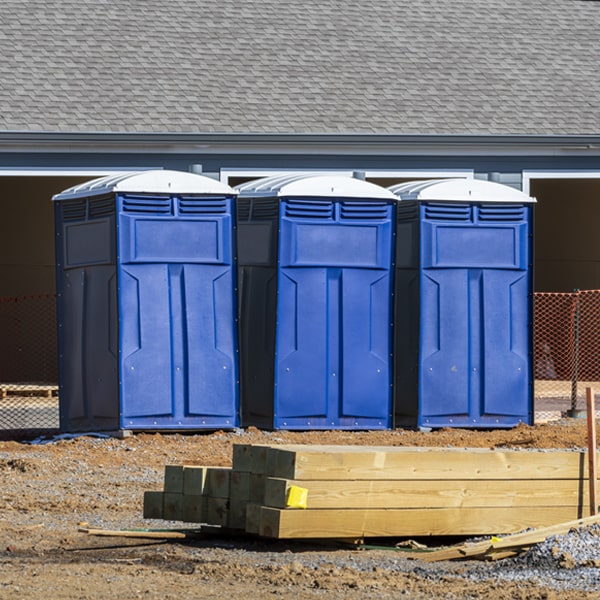 are there any additional fees associated with portable toilet delivery and pickup in Everson Washington